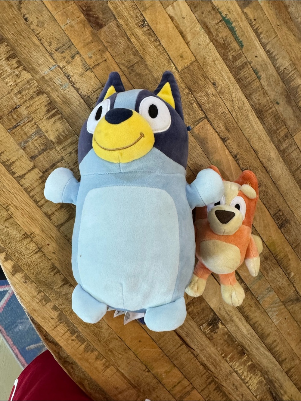 Bluey Plush Duo - Blue and Orange Plush Toys